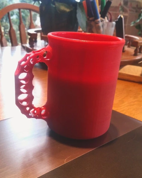 Byr Kutsal Kullanımlı Kahve Kupası (Plastik Aparattır!!!) 3D