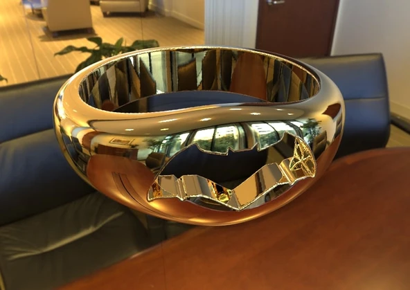 Byr Batman Süpermen'e Karşı Yüzük 2 (Plastik Aparattır!!!) 3D - Resim 4