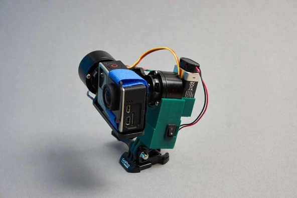 Byr Monte Edilebilir GoPro Gimbal (Sadece Plastik Aparattır!!!) 3D ürün görseli