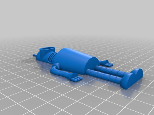 Byr Bender Buzdolabı Mıknatısı (Sadece Plastik Aparattır!!!) 3D - Resim 3