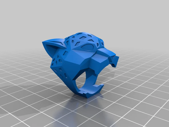 Byr Pantera-Yüzük (Plastik Aparattır!!!) 3D - Resim 3