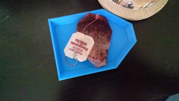 Çay Torbası Tepsisi (Plastik Aparattır!!!)