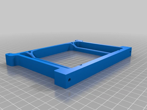 Byr ATX Bilgisayar kasası Desteği 120mm fan montajı (Sadece Plastik Aparattır!!!) 3D - Resim 3