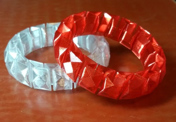 Byr Çift Taraflı Esnek Bileklik (Sadece Plastik Aparattır!!!) 3D ürün görseli