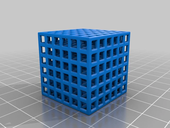 Byr 6x6x6 delikli küp (Plastik Aparattır!!!) 3D - Resim 3