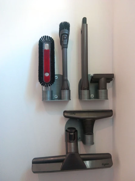 Byr Klasik bir uç ve zemin boş tip ucu için Dyson duvar desteği. (Sadece Plastik Aparattır!!!) 3D - Resim 3