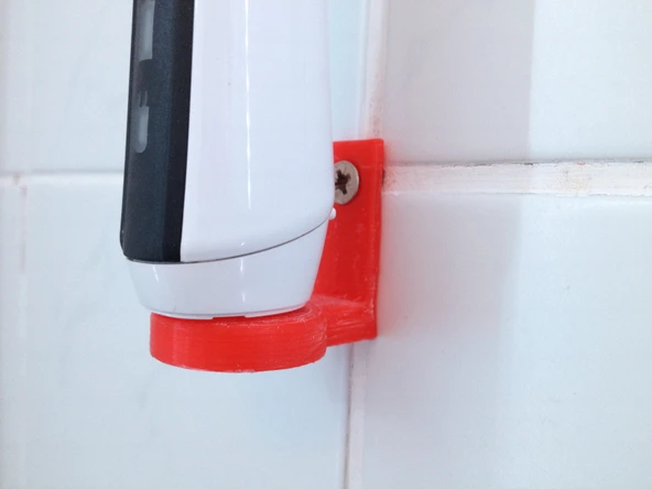 Byr Braun Oral-B İçin Basit Diş Fırçalığı (duşta) (Sadece Plastik Aparattır!!!) 3D - 4