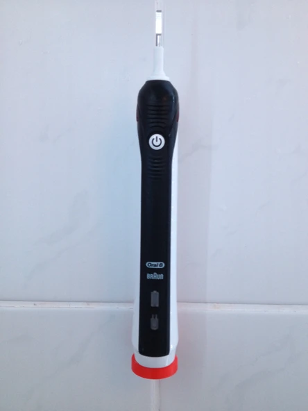 Byr Braun Oral-B İçin Basit Diş Fırçalığı (duşta) (Sadece Plastik Aparattır!!!) 3D - 3