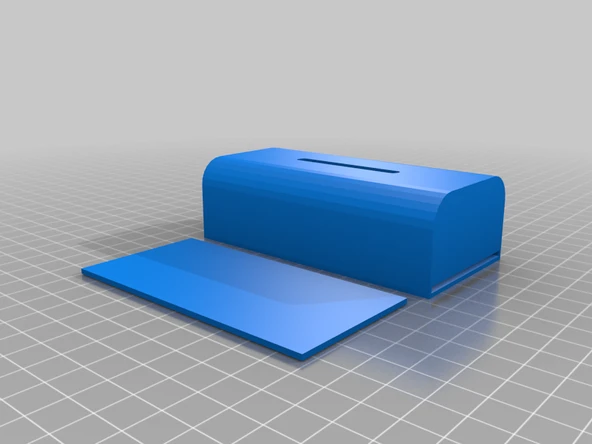 Byr Mini Mendil Kutusu (Sadece Plastik Aparattır!!!) 3D - Resim 3