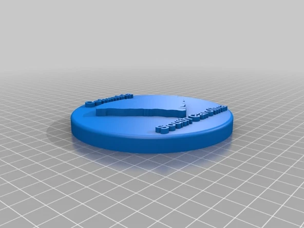 Byr Columbia Güney Carolina (Sadece Plastik Aparattır!!!) 3D ürün görseli