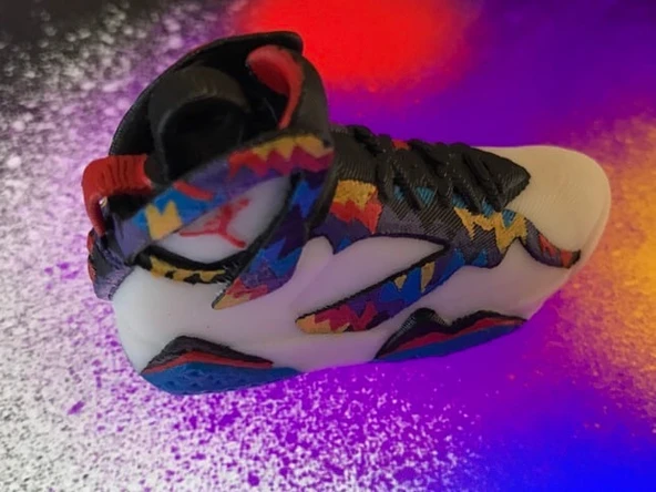 Byr Air Jordan VII (Sadece Plastik Aparattır!!!) 3D - Resim 4