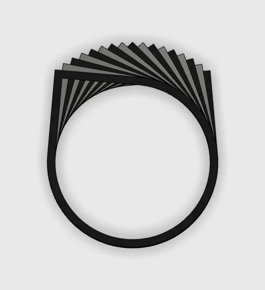 Byr BÜKÜM YÜZÜK (Plastik Aparattır!!!) 3D - Resim 3