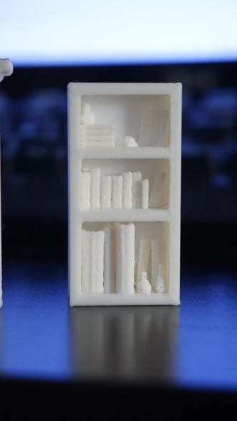 Byr DnD için kitaplık (Plastik Aparattır!!!) 3D - Resim 4