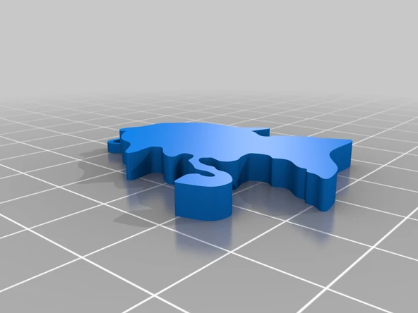 Byr Dedektif Siluet Kolye Kolye (Plastik Aparattır!!!) 3D - Resim 4