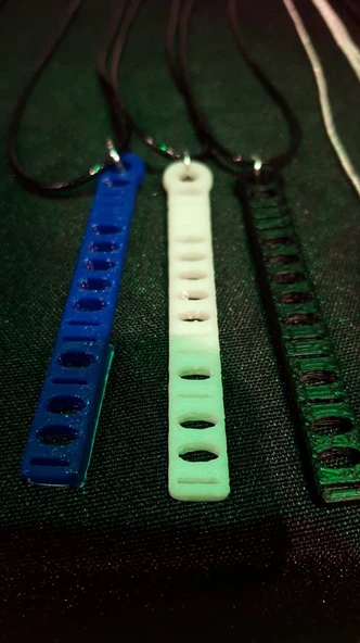 'Pi' ikili kolye/küpeler (Plastik Aparattır!!!)