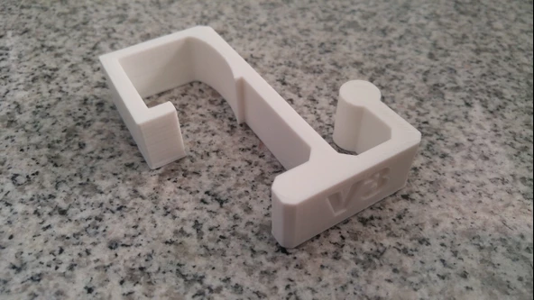 Byr Duş Muhafaza Kancası (Sadece Plastik Aparattır!!!) 3D - Resim 2