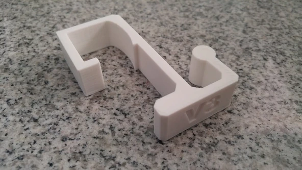 Byr Duş Muhafaza Kancası (Sadece Plastik Aparattır!!!) 3D ürün görseli