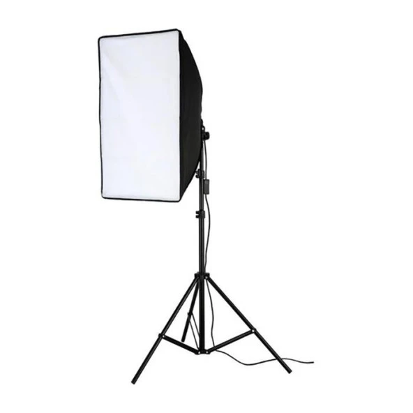 Cazip Shop Video Softbox Sabit Işık Seti Sürekli Işık 50X70 LED Işık - 3