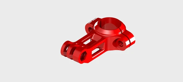 Byr 18 mm Kayak Direği Montajı - GoPro Hero 3 (Sadece Plastik Aparattır!!!) 3D - Resim 3