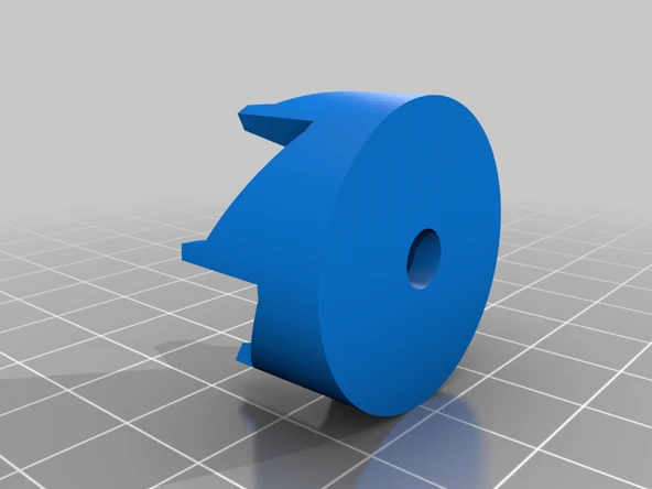 Byr Gıda Blenderi için Debriyaj (Sadece Plastik Aparattır!!!) 3D - 4