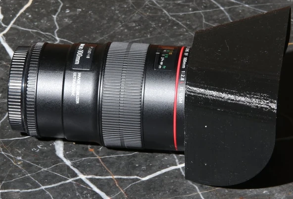 Byr Canon 18-135 STM lens başlığı ters çevrilebilir (Sadece Plastik Aparattır!!!) 3D - Resim 4