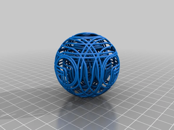 Byr Aşırı Karmaşık Top (Sadece Plastik Aparattır!!!) 3D - Resim 2