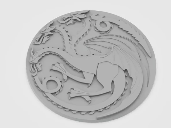 Targaryen Hanesi Mührü (Plastik Aparattır!!!)