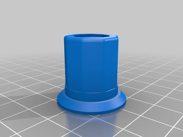 Byr Potansiyometre düğmesi (Sadece Plastik Aparattır!!!) 3D - Resim 3