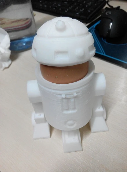 Star Wars R2D2 Yumurtalık (Sabit Başlıklı Yatakta Düz) (Plastik Aparattır!!!)