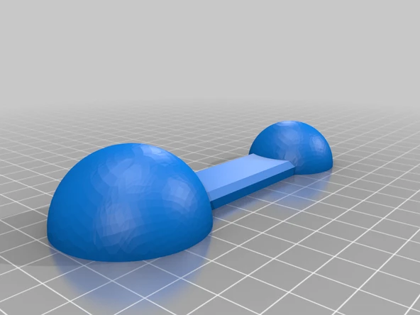 Byr Çift kaşık kahve / kakao / şeker (Plastik Aparattır!!!) 3D - 3