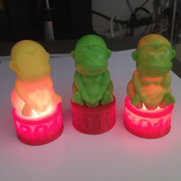 Byr Noel maymunu (Sadece Plastik Aparattır!!!) 3D - Resim 3