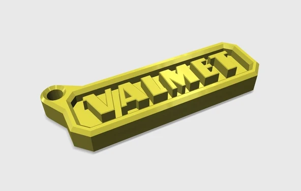 Byr Valmet anahtarlık (Sadece Plastik Aparattır!!!) 3D ürün görseli