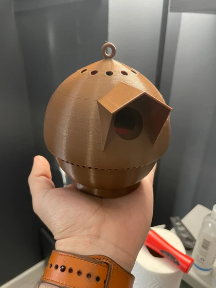 Byr Serin Kuş Evi (Sadece Plastik Aparattır!!!) 3D - Resim 2