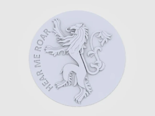 Byr Lannister Hanesi Mührü (Sadece Plastik Aparattır!!!) 3D ürün görseli 1