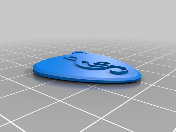 Byr Zincire asmak için Nota Anahtarı ve Yüzük ile seçim yapın (Plastik Aparattır!!!) 3D - Resim 3