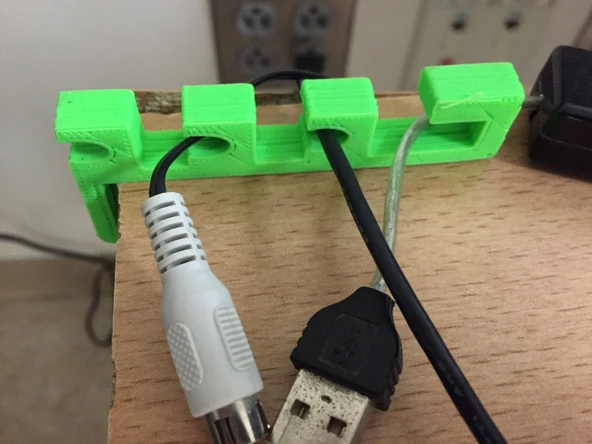 Byr Bilgisayar kablo tutucusu ve organizatörü (Sadece Plastik Aparattır!!!) 3D - Resim 4