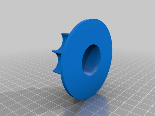 Byr Ağırlık Plakası Adaptörü (Sadece Plastik Aparattır!!!) 3D - Resim 4