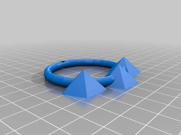 Byr Yüzük Küpe (Sadece Plastik Aparattır!!!) 3D ürün görseli