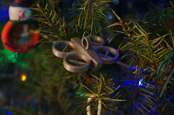 Drone Yılbaşı Süsü (Papağan stili) (Plastik Aparattır!!!)