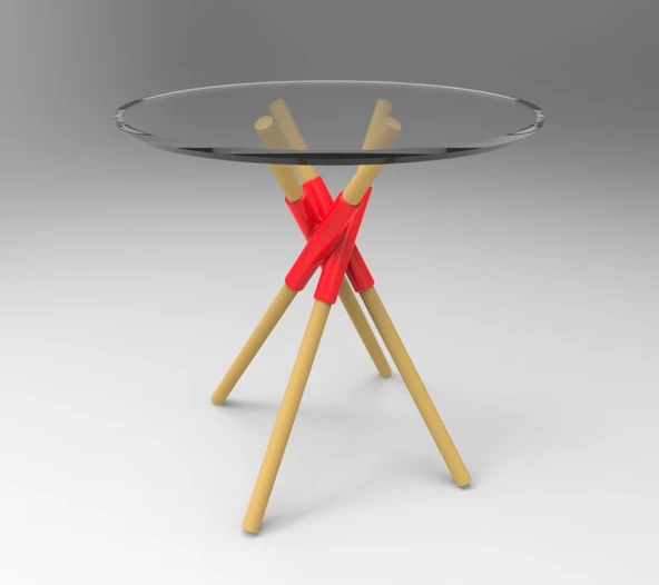 Byr Masa Tabanı #3 (Plastik Aparattır!!!) 3D - Resim 2