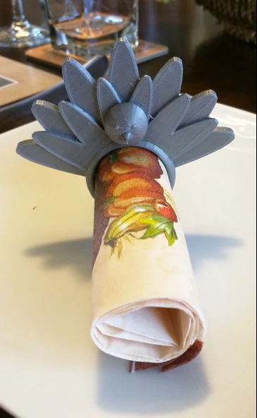 Byr Türkiye peçeteli yüzük (Sadece Plastik Aparattır!!!) 3D - Resim 3