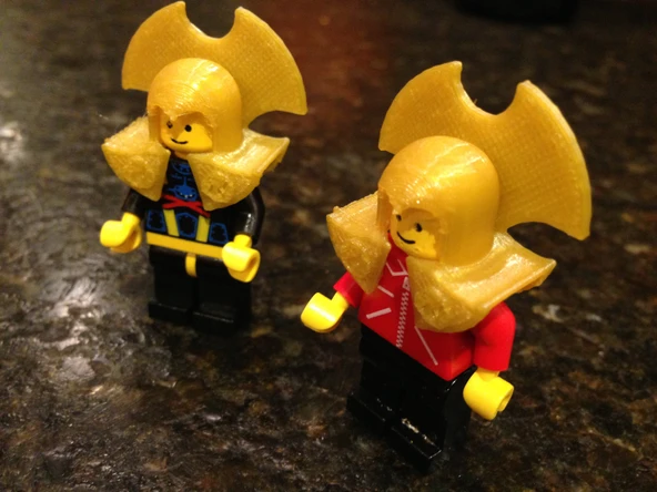 Byr Zaman Lordu Minifig Tasması/Miğferi (Plastik Aparattır!!!) 3D - Resim 3