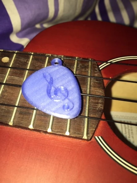 Byr Zincire asmak için Nota Anahtarı ve Yüzük ile seçim yapın (Plastik Aparattır!!!) 3D - Resim 2