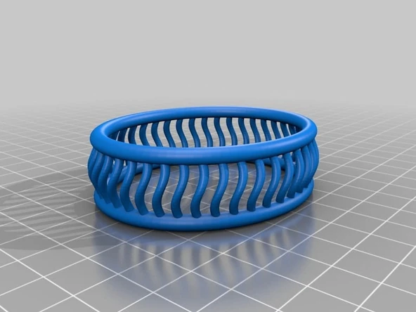 Byr Özelleştirilmiş bükülme bilezik tasarımcım (Sadece Plastik Aparattır!!!) 3D ürün görseli