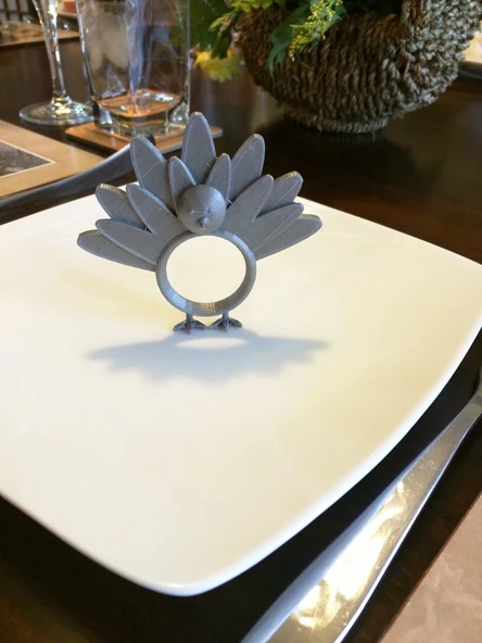 Byr Türkiye peçeteli yüzük (Sadece Plastik Aparattır!!!) 3D ürün görseli