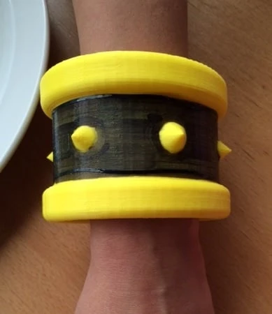 Byr Cosplay kostümü için Spikey bilezik (Sadece Plastik Aparattır!!!) 3D ürün görseli