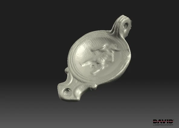 Byr pişmiş toprak antik kandil (Sadece Plastik Aparattır!!!) 3D ürün görseli