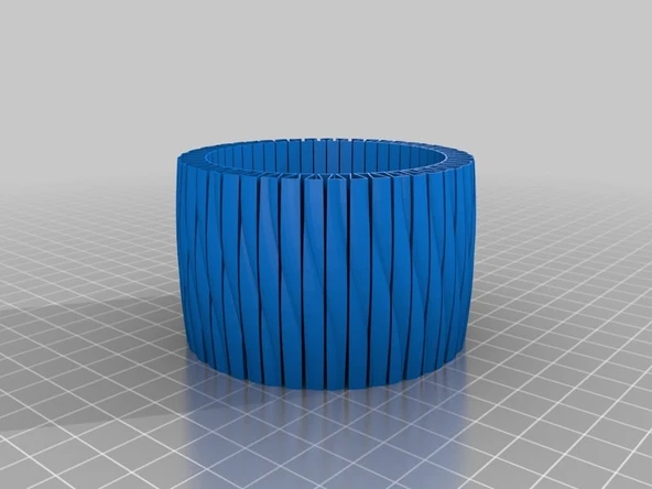 Daha özelleştirilmiş 50mm uzunluğunda streç setiği bileziğim (Plastik Aparattır!!!)