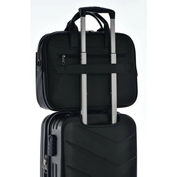 Deri Laptop Çantası 15.6" İnç Evrak Bölmeli 8683255008070 - 4