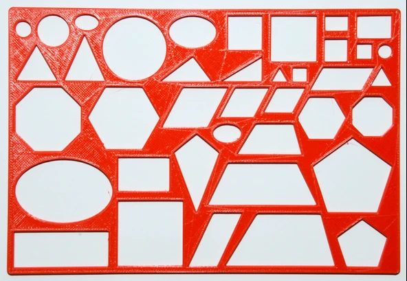 Byr Okul - Şablon (Sadece Plastik Aparattır!!!) 3D - 2